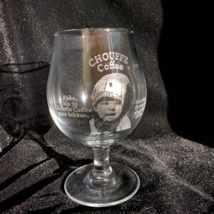 La chouffe glas (leeg)
