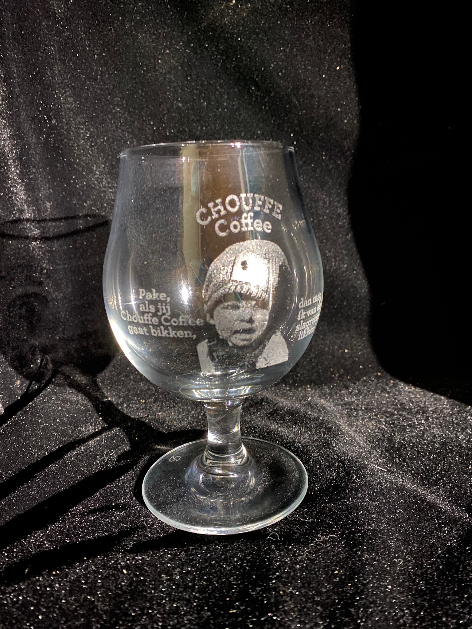 La chouffe glas (leeg)