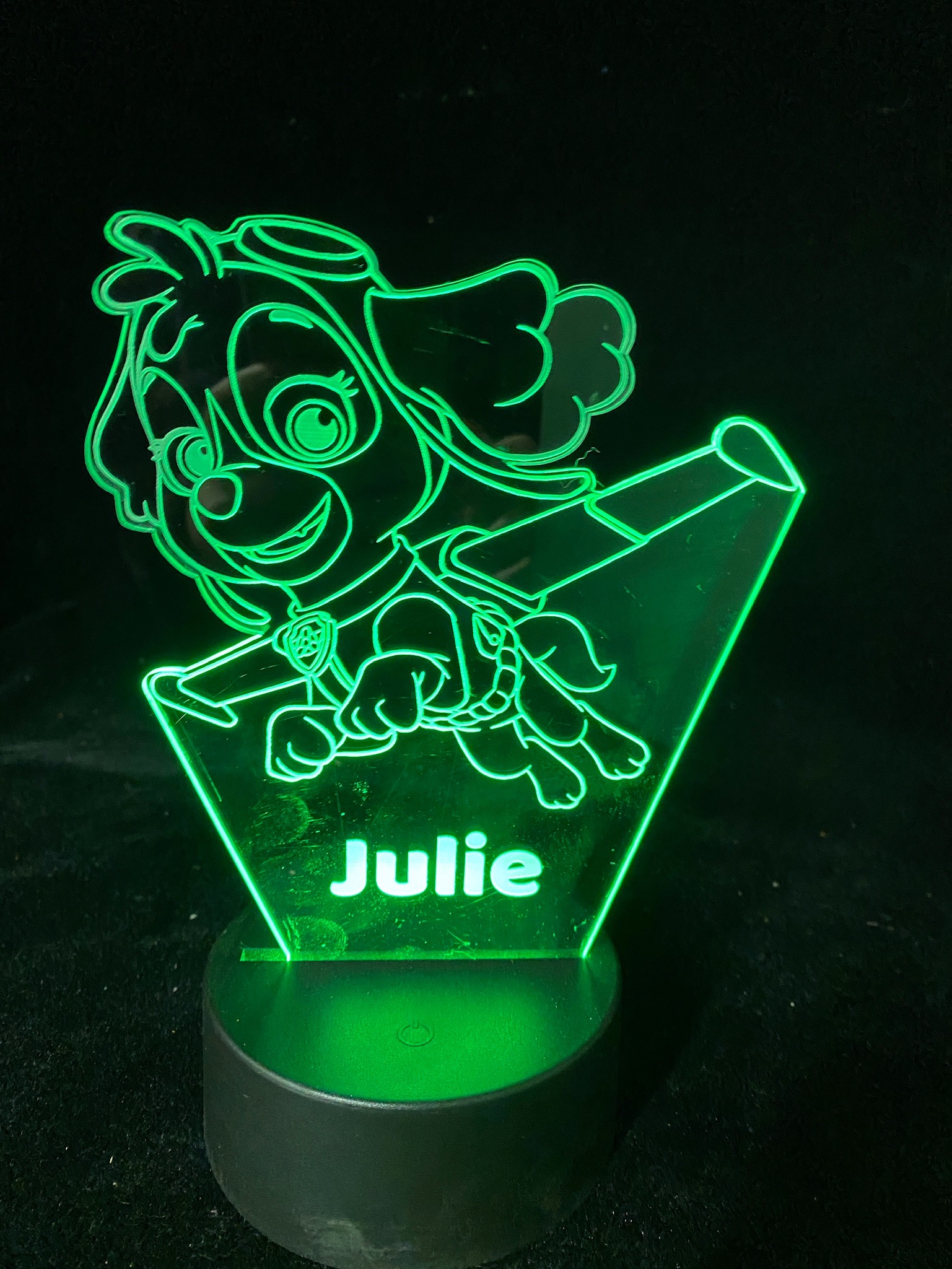 Plexiglas lampje