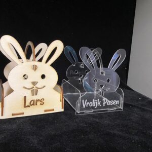 Paas mandje met naam