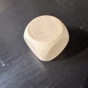 Dobbelsteen hout 3cm